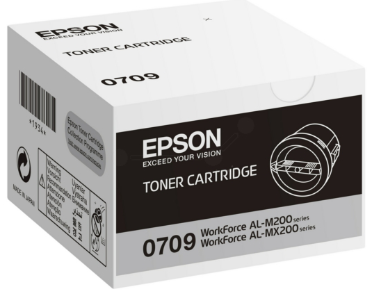 Original Epson 0709 | C13S050709 Toner Schwarz