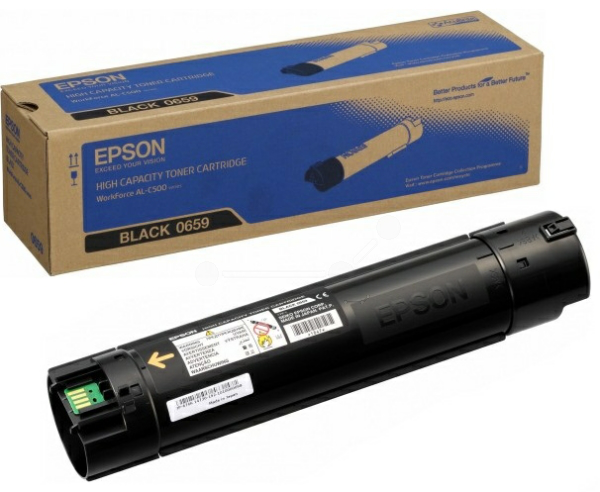 Original Epson 0659 | C13S050659 Toner Schwarz XL