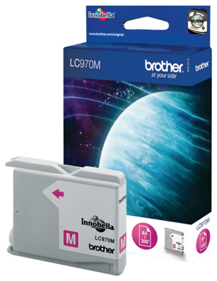 Original Brother LC970M Tinte Magenta ( 2024 )