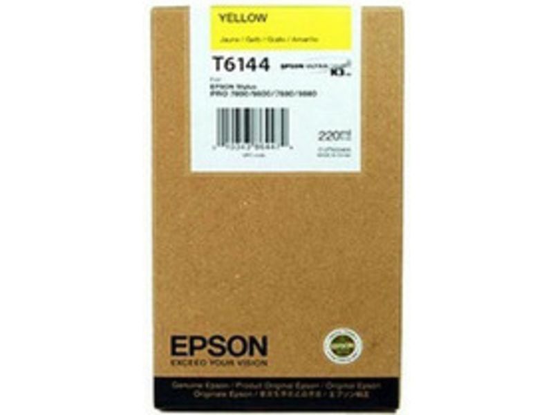 Original Epson T6144 | C13T614400 Tinte Gelb ( 05.2025 )