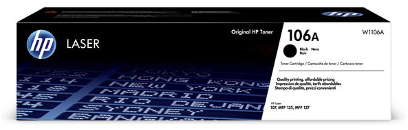 Original HP W1106A / 106A Toner Schwarz