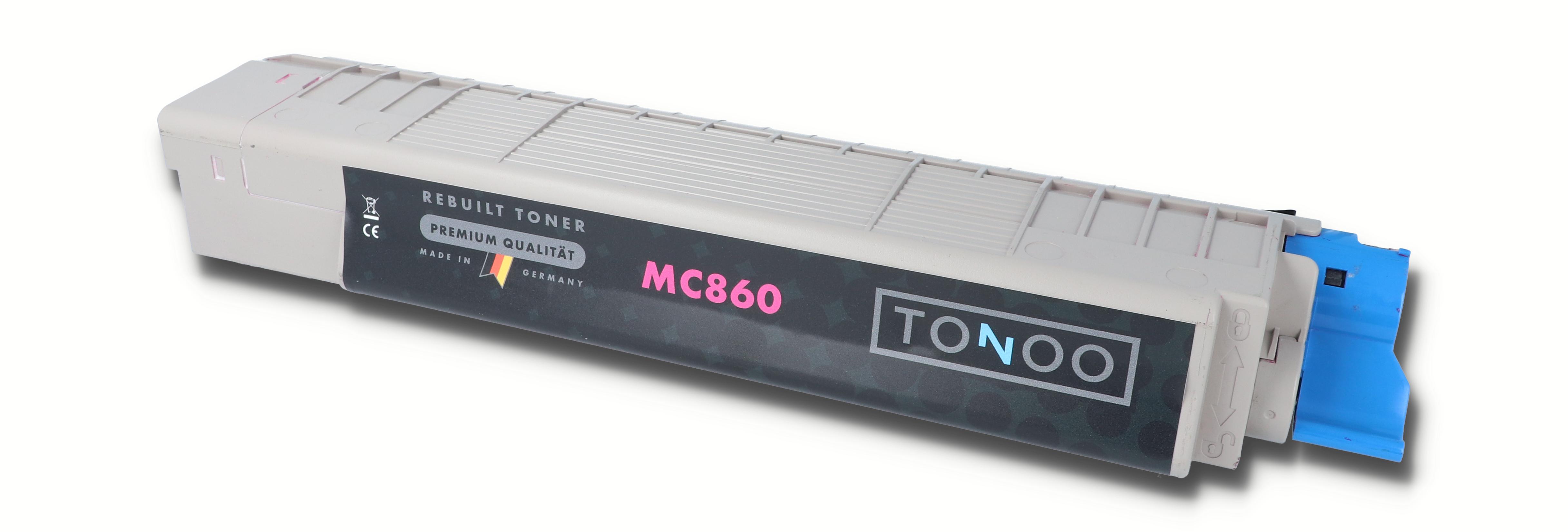 Tonoo® Toner ersetzt OKI MC860 | 44059210 Magenta