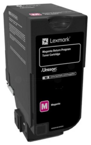 Original Lexmark 74C2HM0 Toner Magenta