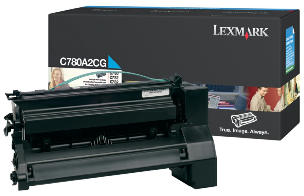 Original Lexmark C780A2CG Toner Cyan