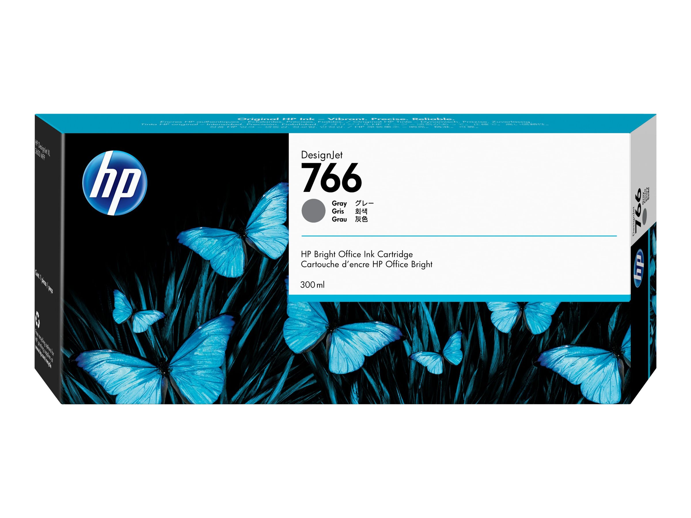 Original HP 766 | P2V93A Tinte Grau