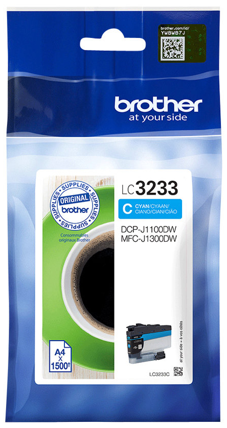 Original Brother LC3233C Tinte Cyan ( 2024 )