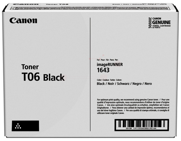 Original Canon T06 | 3526C002 Toner Schwarz