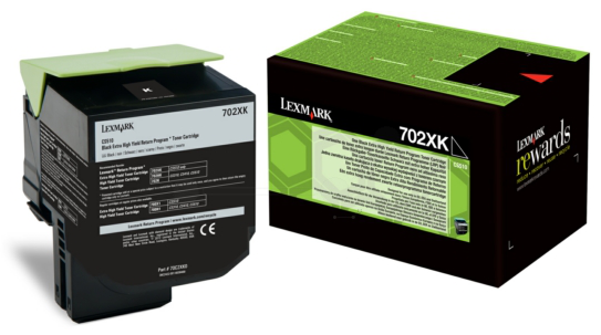 Original Lexmark 70C2XK0 Toner Schwarz
