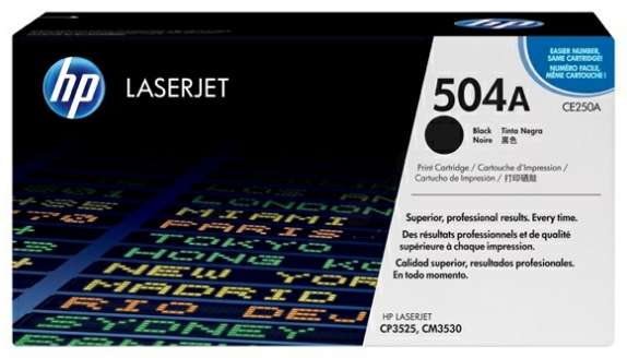 Original HP CE250A | 504A Toner Schwarz