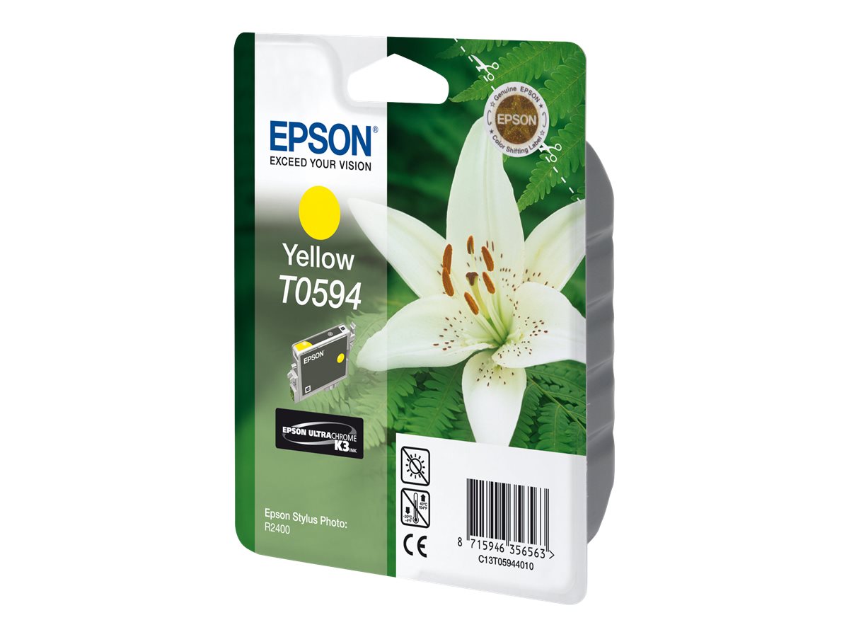Original Epson T0594 | C13T05944010 Gelb Tintenpatrone ( 2023 )