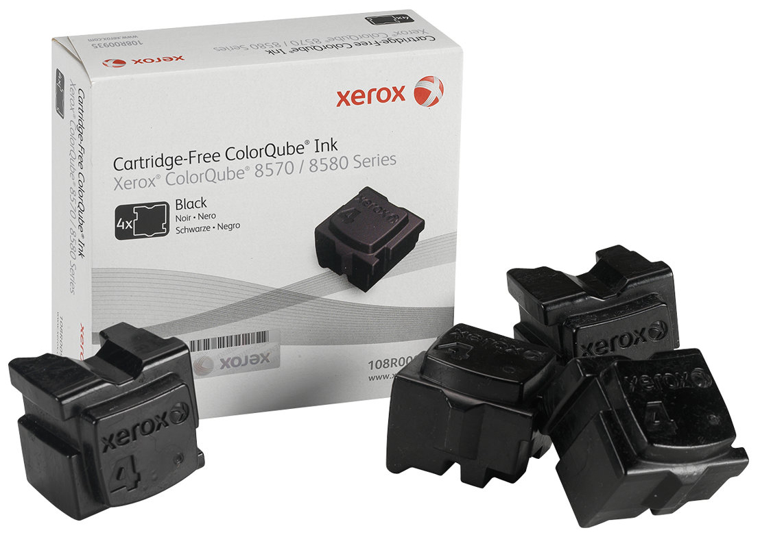 Original Xerox 108R00935 Tintenpatronen Schwarz ( 4 Stück ) ( A-Ware )