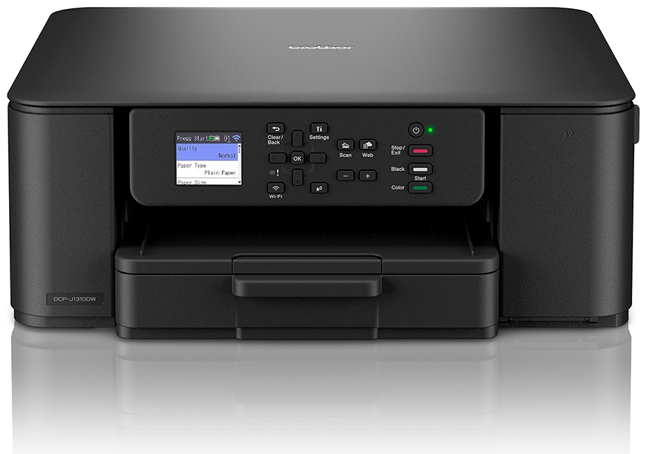 Brother DCP-J1310DW Farb Tinten Multifunktionsdrucker | A4 | 16 S./Min | Duplex | WLAN