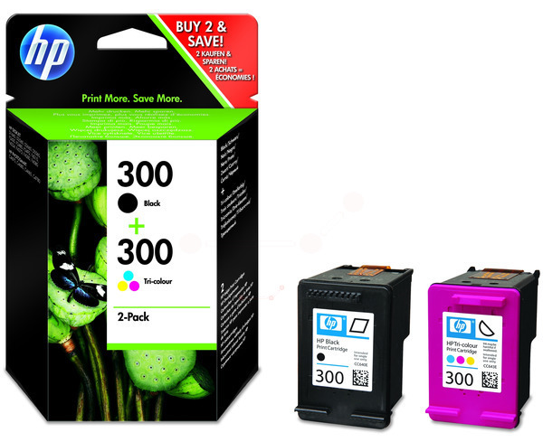 Original HP 300 | CN637EE Tinte BK/C/M/Y Doppelpack
