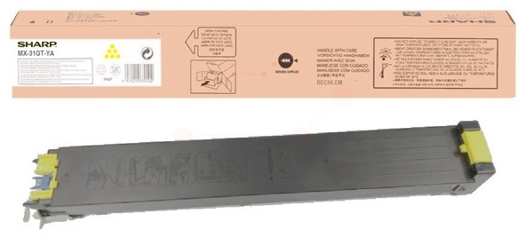 Original Sharp MX31GTYA Toner Gelb