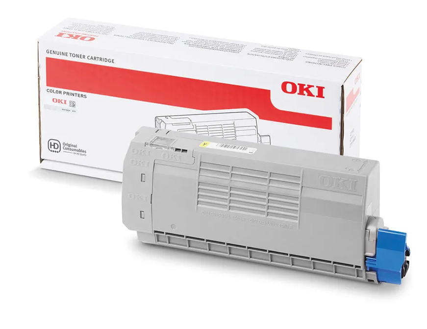 Original OKI 44318605 Toner Gelb ( B-Verpackung )