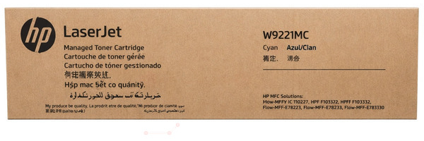 Original HP W9221MC Toner Cyan