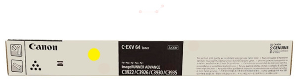 Original Canon CEXV64 | 5756C002 Toner Gelb