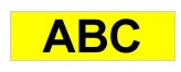 Brother Flexi Gloss Laminated Labelling Tape - 6mm Etiketten erstellende Bänder