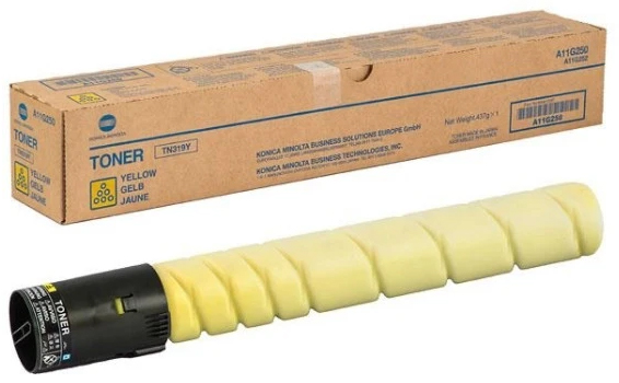 Original Konica Minolta TN319Y | A11G250 Toner Gelb