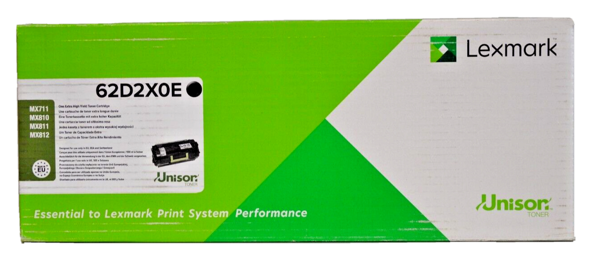 Original Lexmark 622XE | 62D2X0E Toner Schwarz XXL