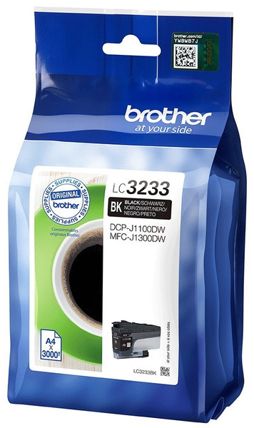 Original Brother LC3233BK Tinte Schwarz