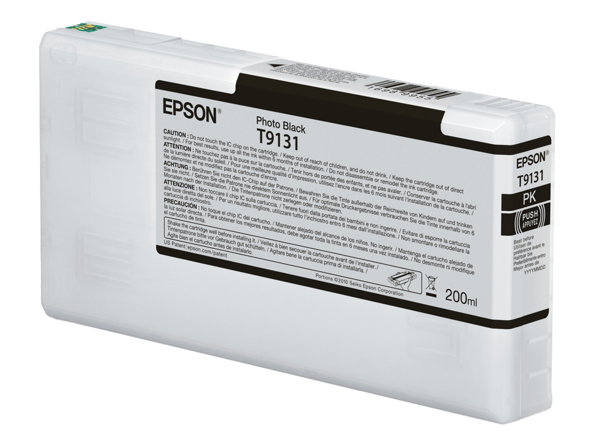Original Epson T9131 | C13T913100 Tinte Photo Schwarz