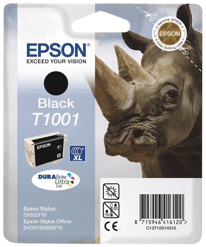 Original Epson T1001 | C13T10014010 Tinte Schwarz XXL ( 2023 )