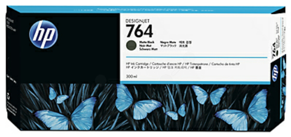 Original HP 764  | C1Q16A Tinte Matt Schwarz