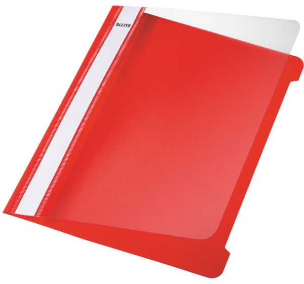 Leitz Schnellhefter 4197 | DIN A5 | PVC | Rot
