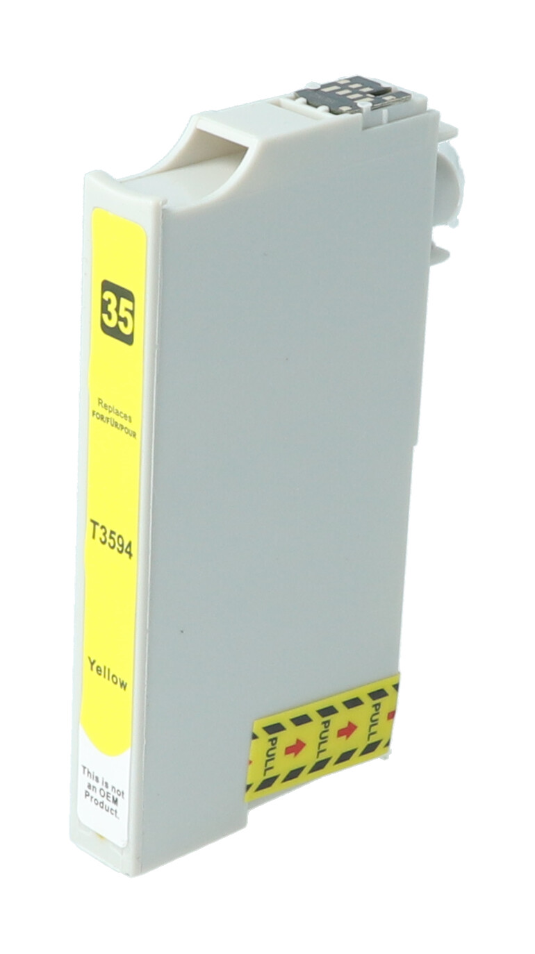 Tonoo® Tinte ersetzt Epson 35XL | C13T35944010 Gelb XL