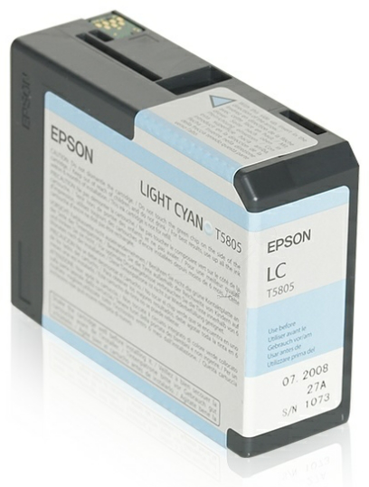 Original Epson T5805 | C13T580500 Tintenpatrone light Cyan
