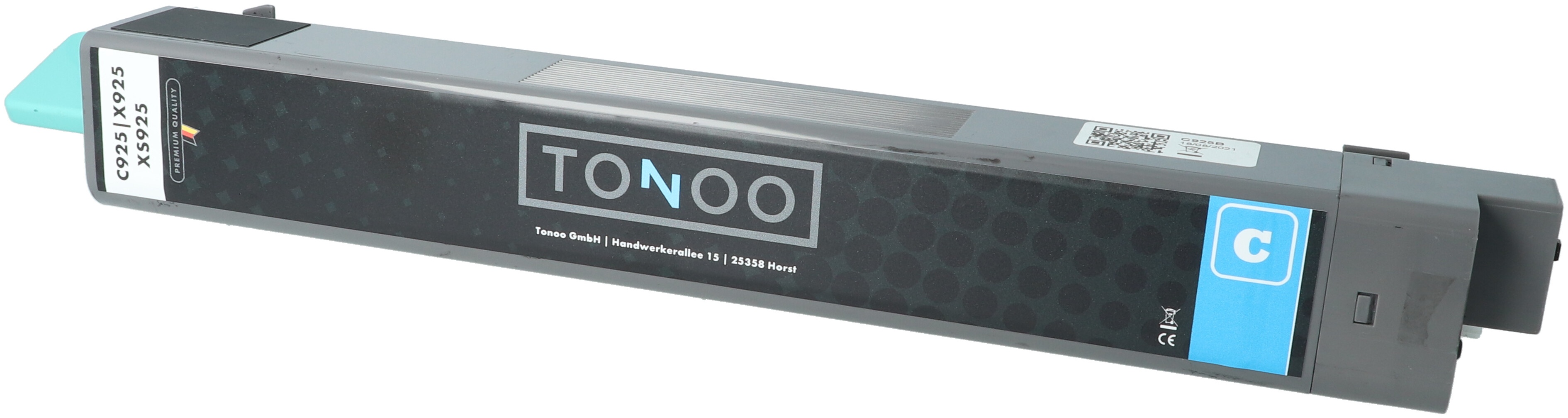 Tonoo® Toner ersetzt Lexmark X925H2CG Cyan