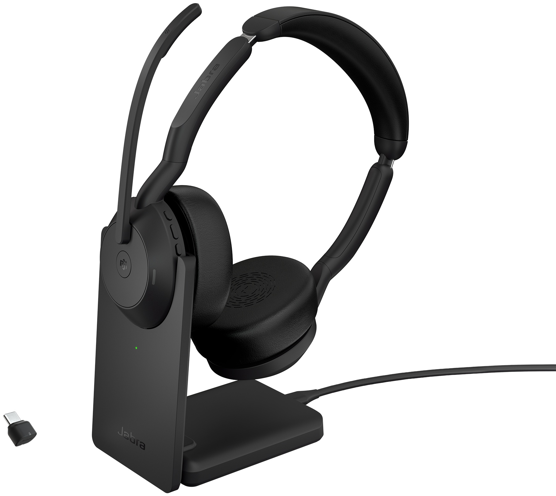 Jabra Evolve2 55 MS mit Ladestation USB-C Headset