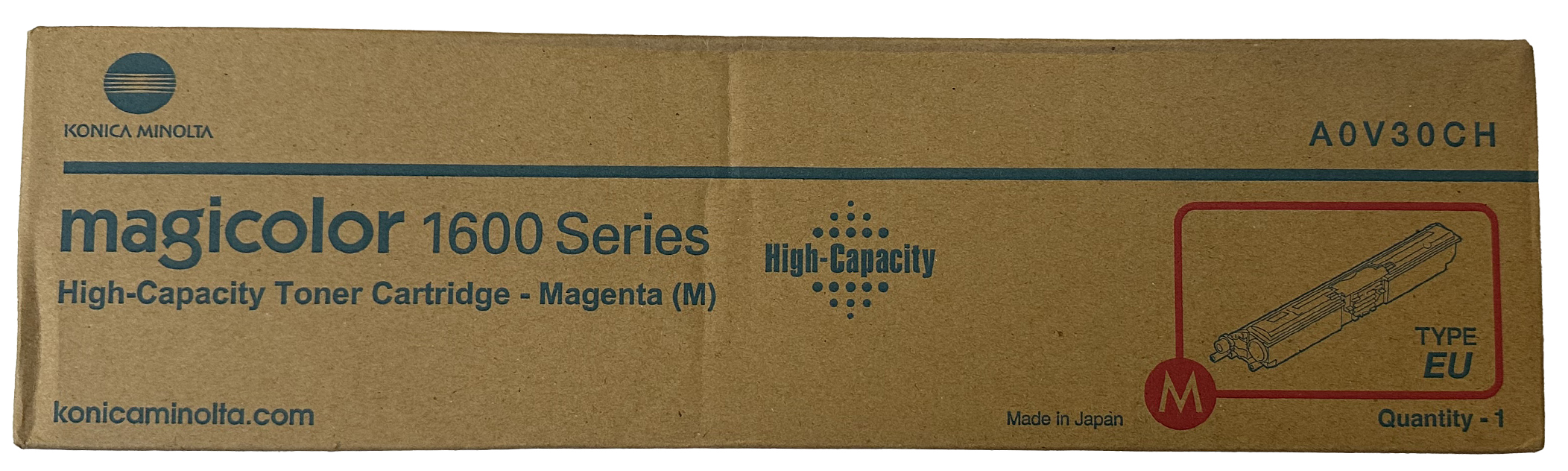 Original Konica Minolta A0V30CH Toner Magenta