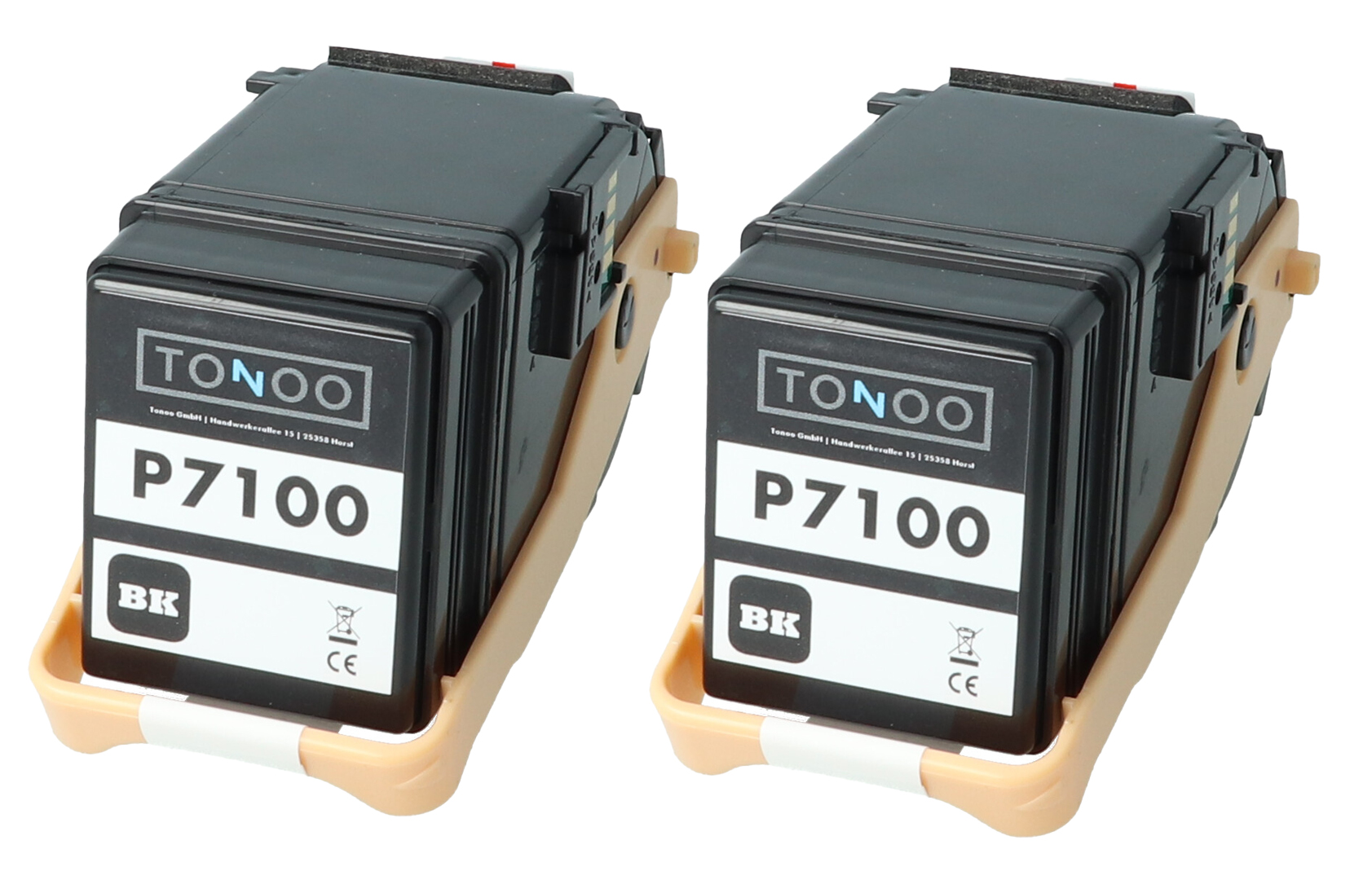 Tonoo® Toner ersetzt Xerox 106R02605 Schwarz Doppel Pack