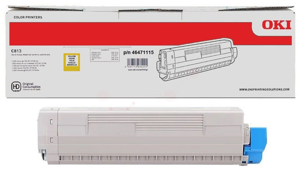 Original OKI 46471113 Toner Gelb