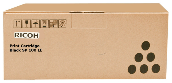 Original Ricoh 407166 / TYPESP100LE Toner Schwarz