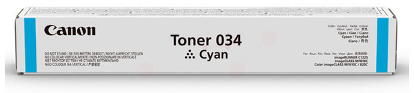 Original Canon 034 | 9453B001 Toner Cyan