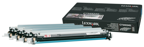 Original Lexmark C734X24G Trommel ( Vierer-Pack )
