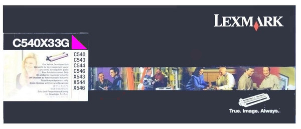 Original Lexmark C540X33G Entwicklereinheit Magenta ( A-Ware )