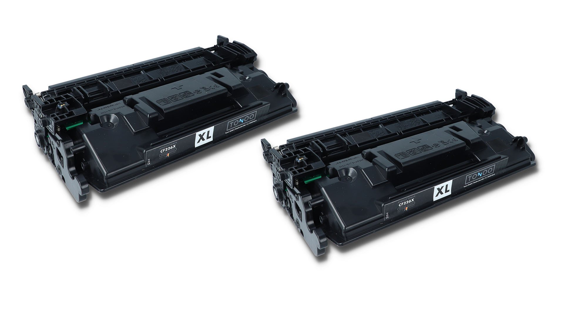 Tonoo® Toner ersetzt HP CF226XD | 26X Schwarz Doppelpack XL