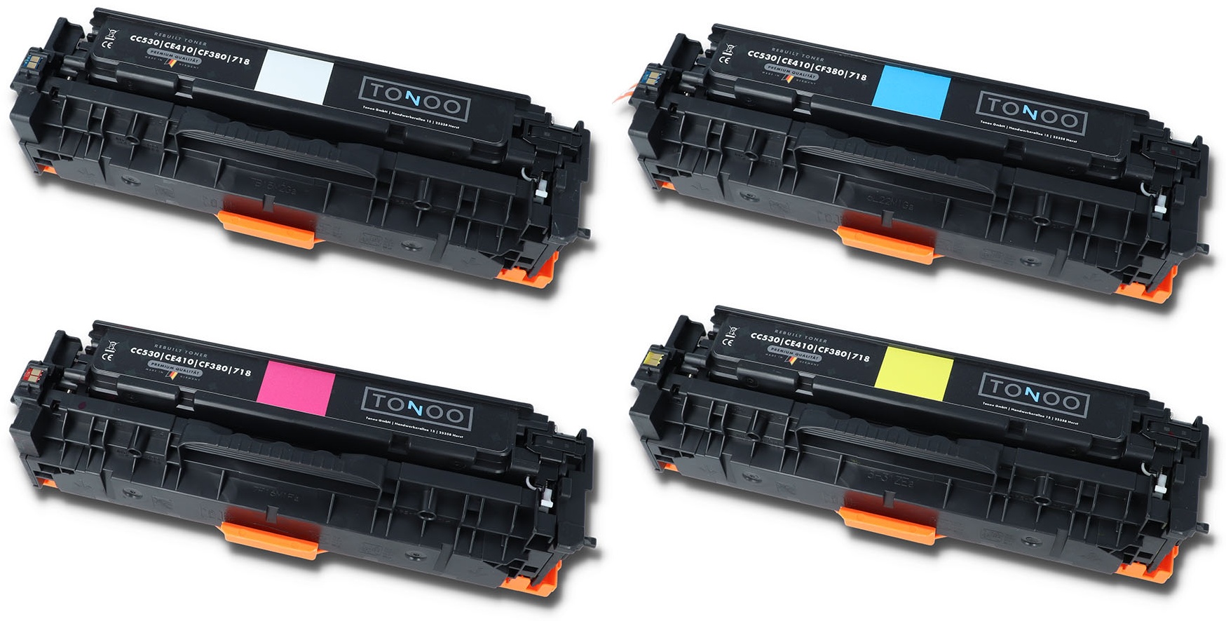 Tonoo® Toner ersetzt HP 305X|305A BK|C|M|Y Spar Set XL