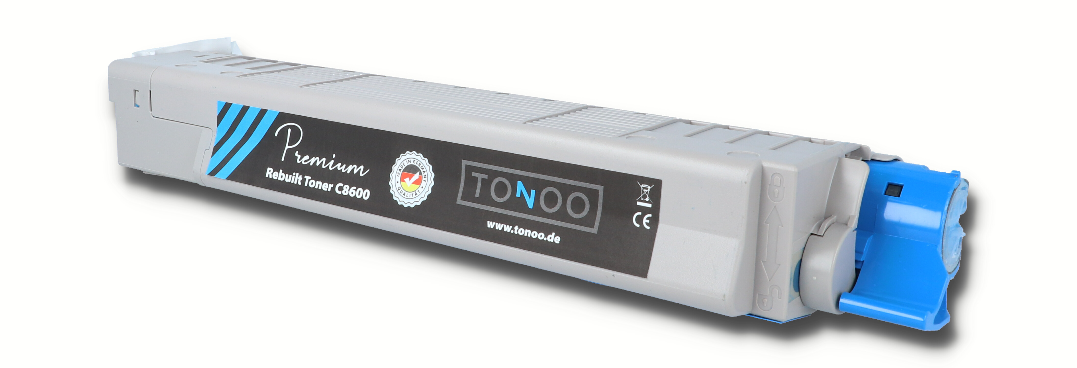 Tonoo® Toner ersetzt OKI C8600 | C8800 | 43487711 Cyan