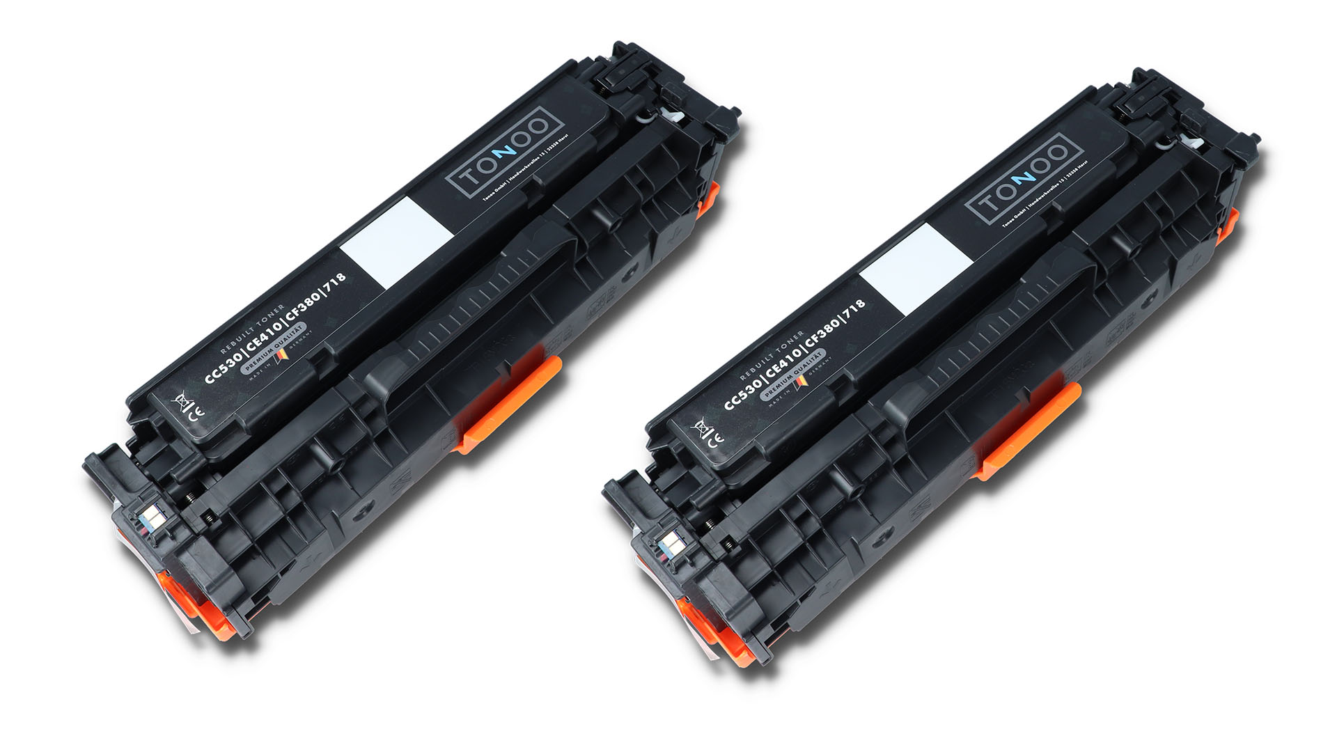 Tonoo® Toner ersetzt Canon 718 | 2662B005 Schwarz Doppelpack XL