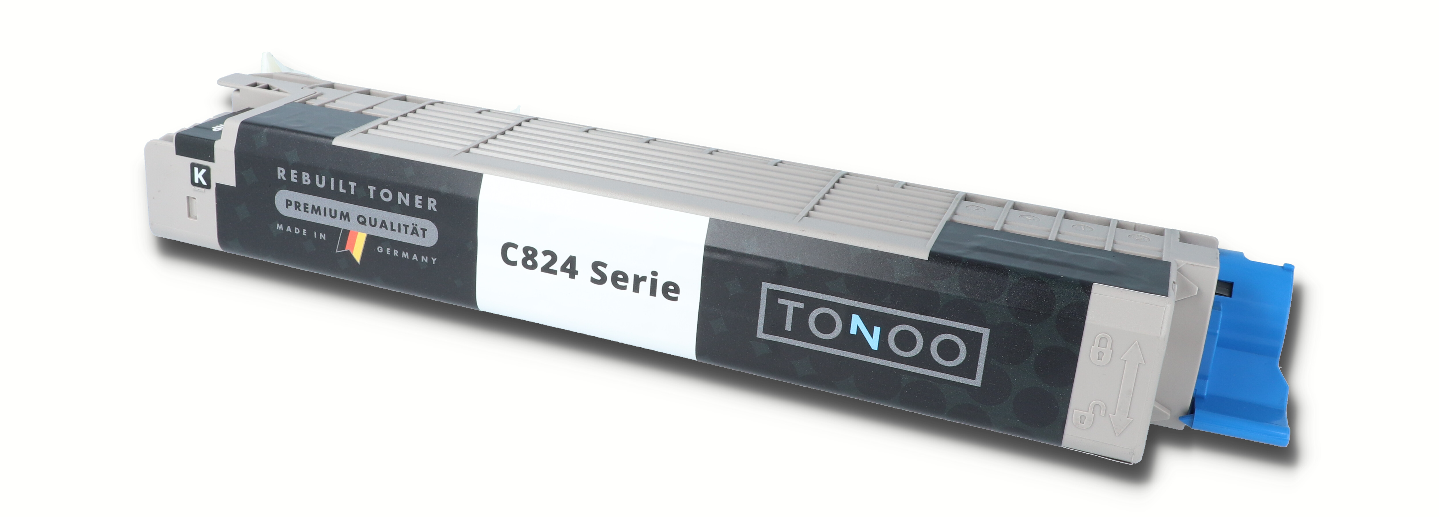 Tonoo® Toner ersetzt OKI 47095704 Schwarz