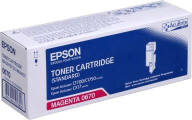 Original Epson 0670 | C13S050670 Toner Magenta ( A-Ware )