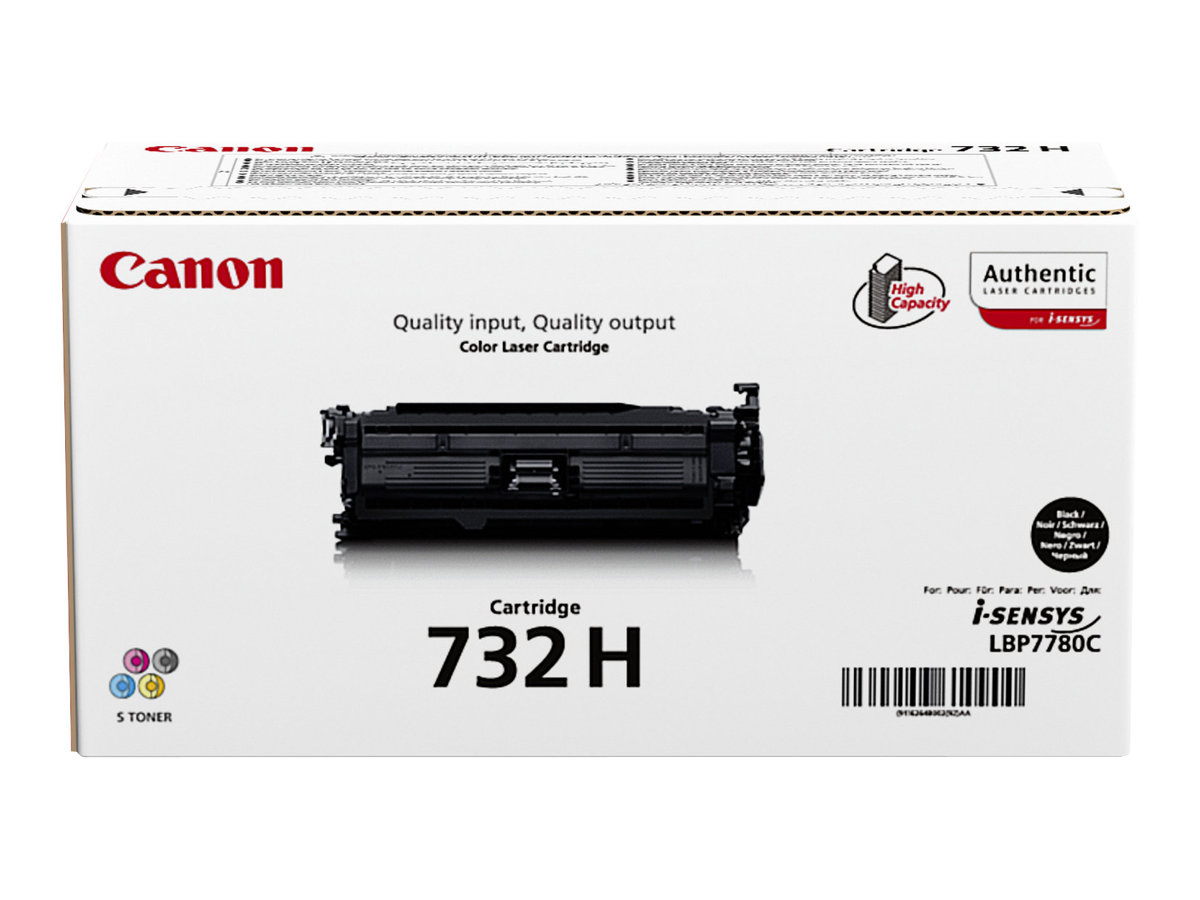 Original Canon 732HBK | 6264B002 Toner Schwarz XL