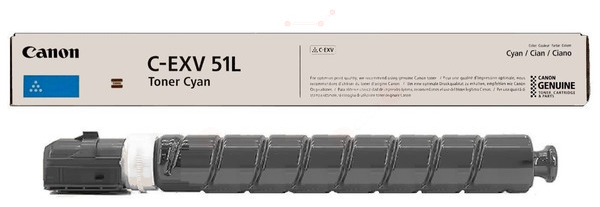 Original Canon C-EXV51L | 0485C002 Toner Cyan