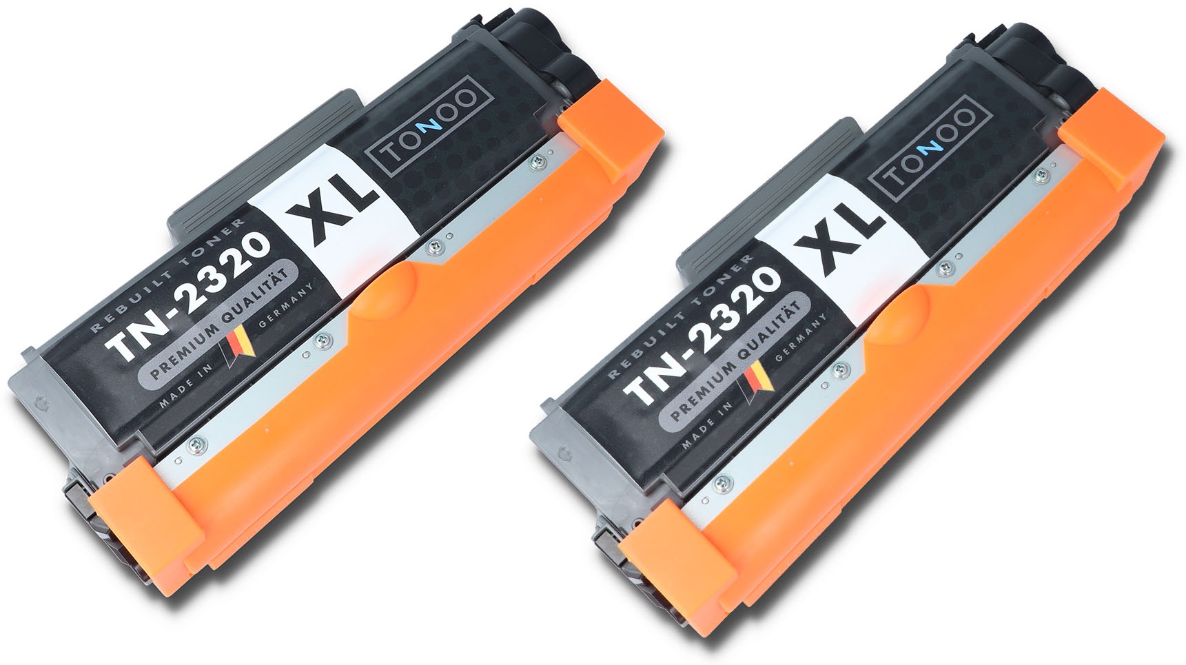 Tonoo® Toner ersetzt Brother TN2320TWIN Schwarz Doppelpack XL