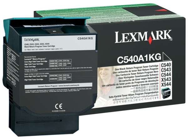 Original Lexmark C540A1KG Toner Schwarz ( A-Ware )